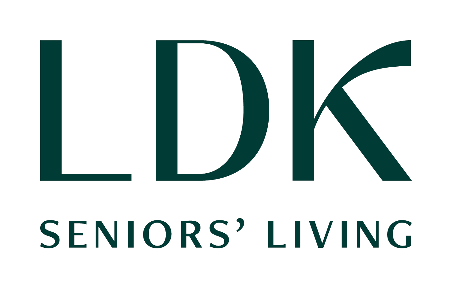 LDK Seniors’ Living Logo_Stacked_Deep Green_CMYK