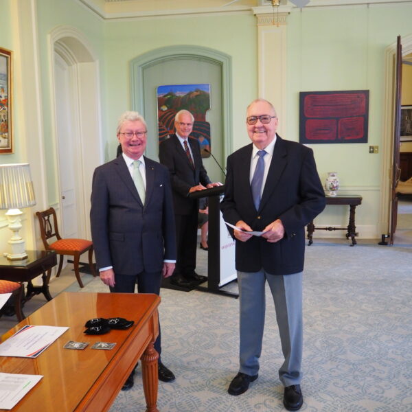 Legacy Torch Society honoured by Queensland Governor