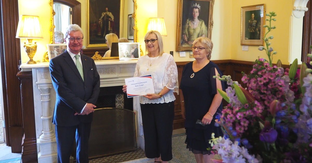 Legacy Torch Society honoured by Queensland Governor