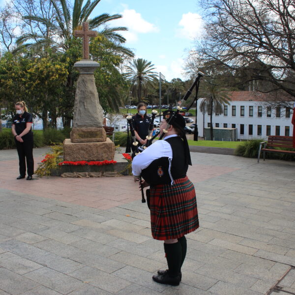 Australasian Soldiers Dardanelles Cenotaph Commemorative Service