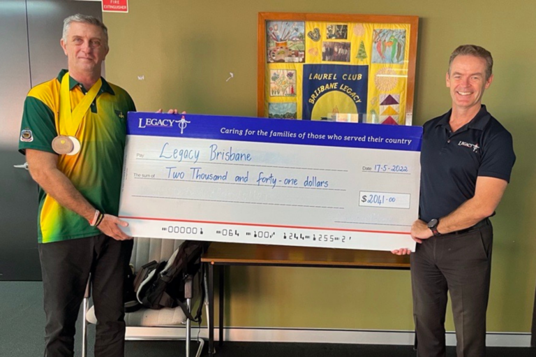 Invictus Games Medallist Fundraises for Legacy Brisbane