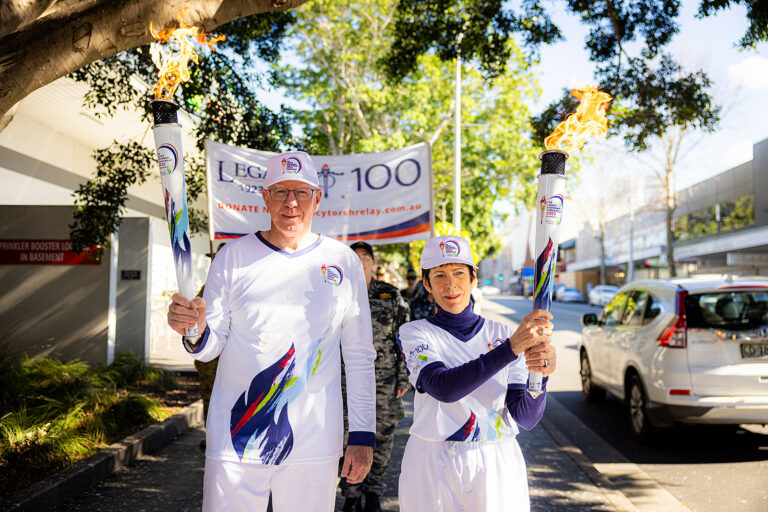 Legacy flame lights up Wollongong