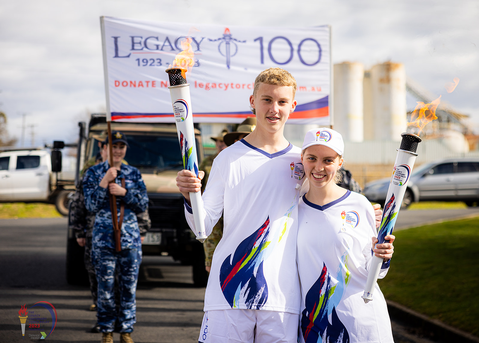 Regional NSW communities welcome Legacy flame