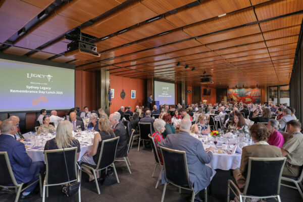 Sydney Legacy Remembrance Day Lunch: Thank You for Joining Us