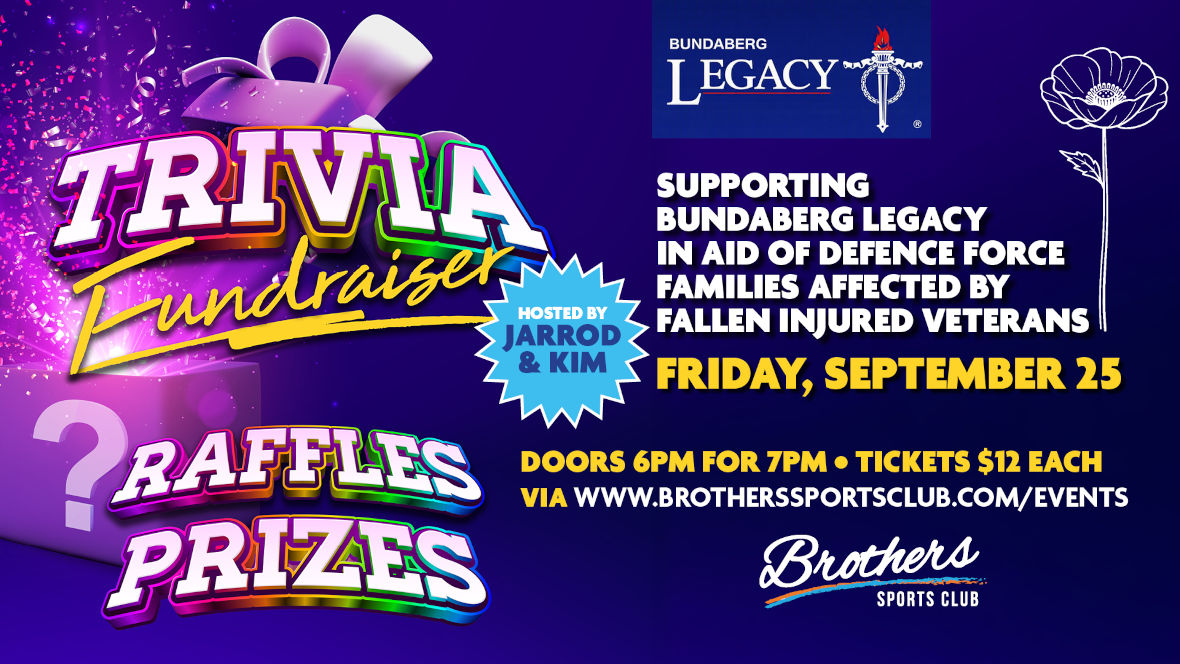 Bundaberg Legacy Trivia Fundraiser