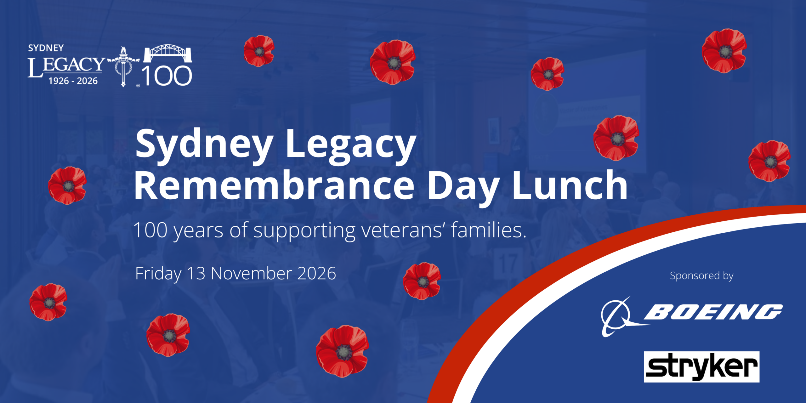You’re Invited: Sydney Legacy Remembrance Day Lunch 2026