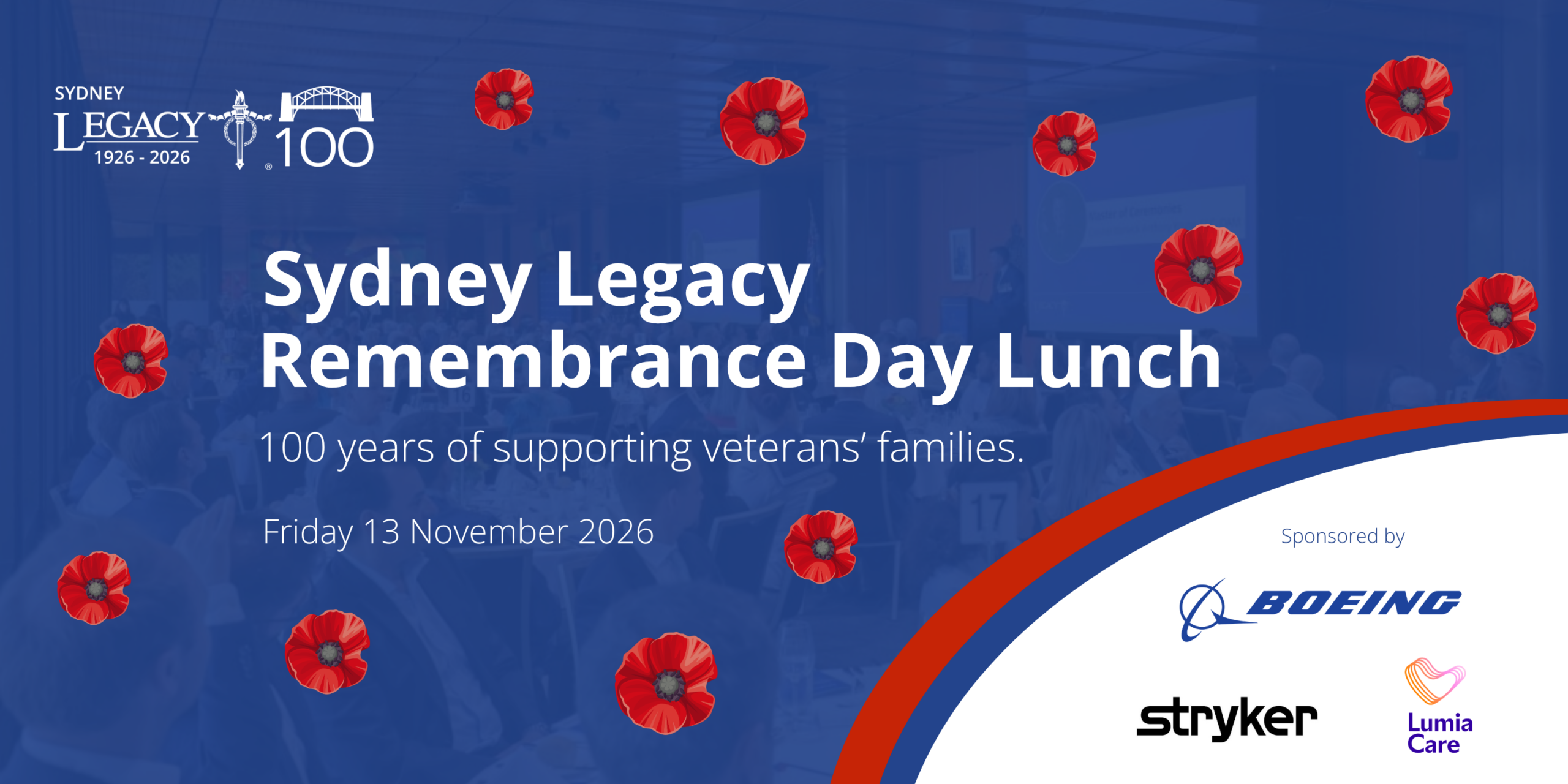 You’re Invited: Sydney Legacy Remembrance Day Lunch 2026